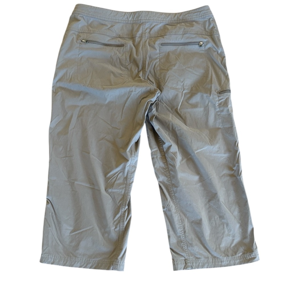 L L Bean Tan Capri Pants Size 14 - Picture 3 of 9